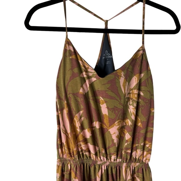 Prana Ayla Spaghetti Strap Racerback Midi Dress with Built in Bra size small - Picture 4 of 6